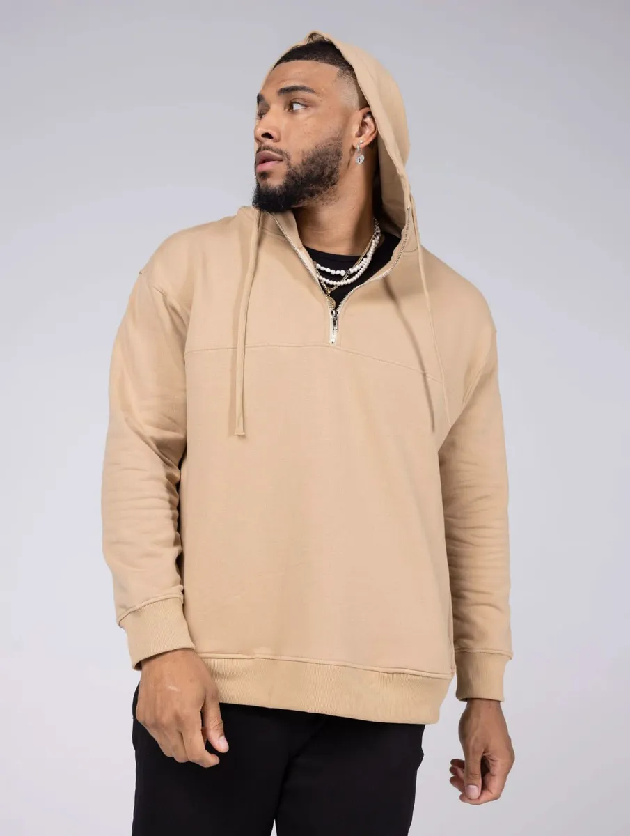 Allwear Organic Half-Zip Hoodie 4