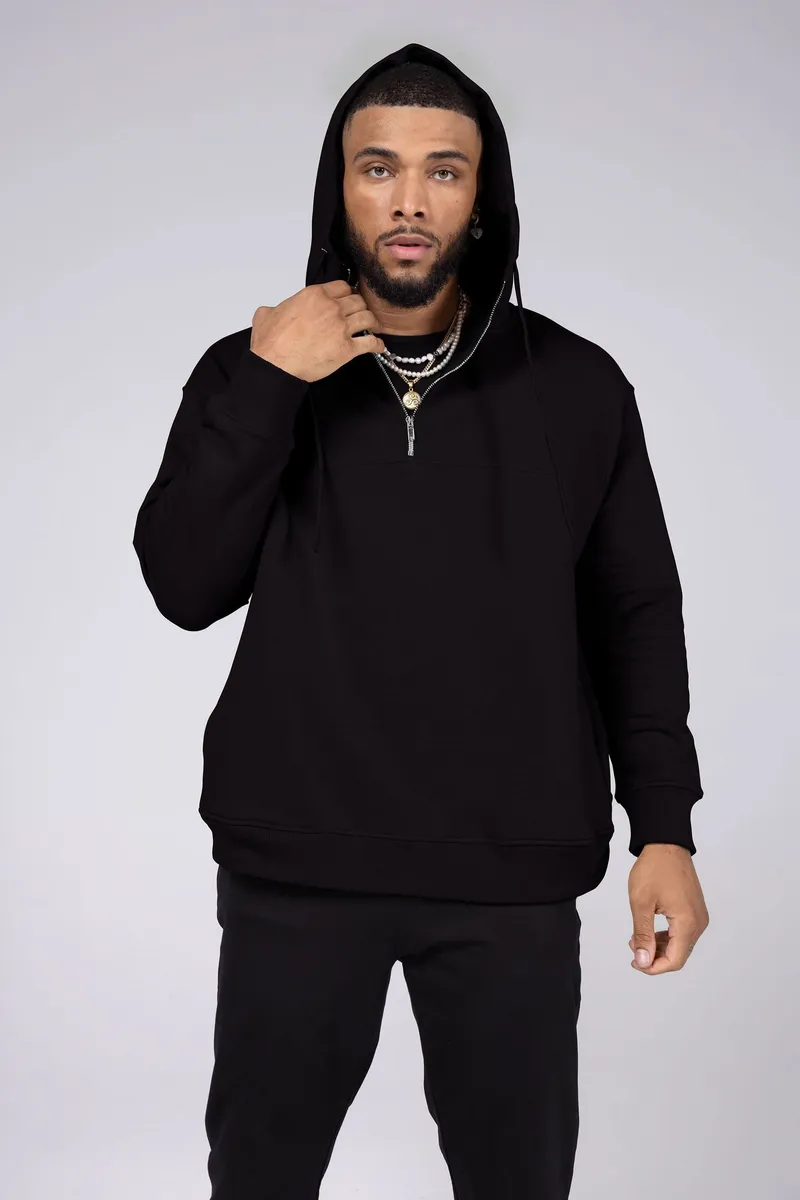 Allwear Organic Half-Zip Hoodie 5