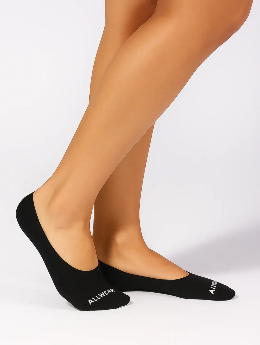 Allwear Organic No Show Socks 5