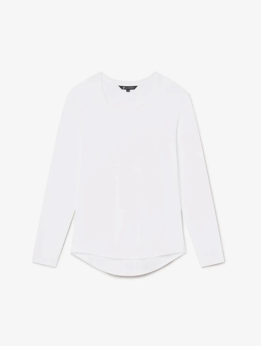 Allwear Tencel™ Lightweight Long Sleeve Tee
