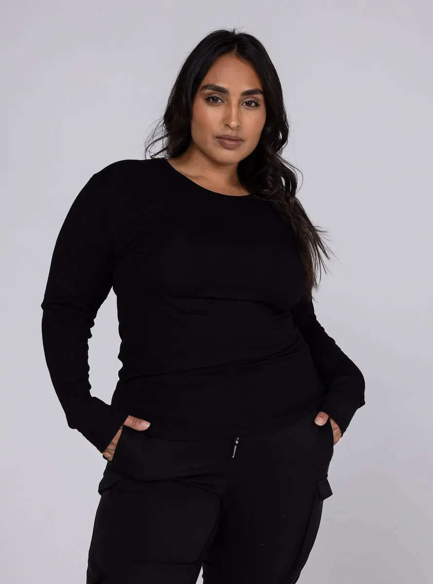 Allwear Tencel™ Lightweight Long Sleeve Tee 5