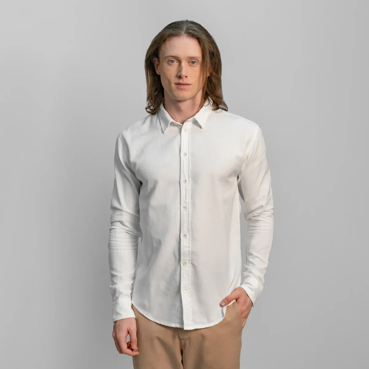Men’s Organic Pima Cotton Classic Shirt - Lightweight 13