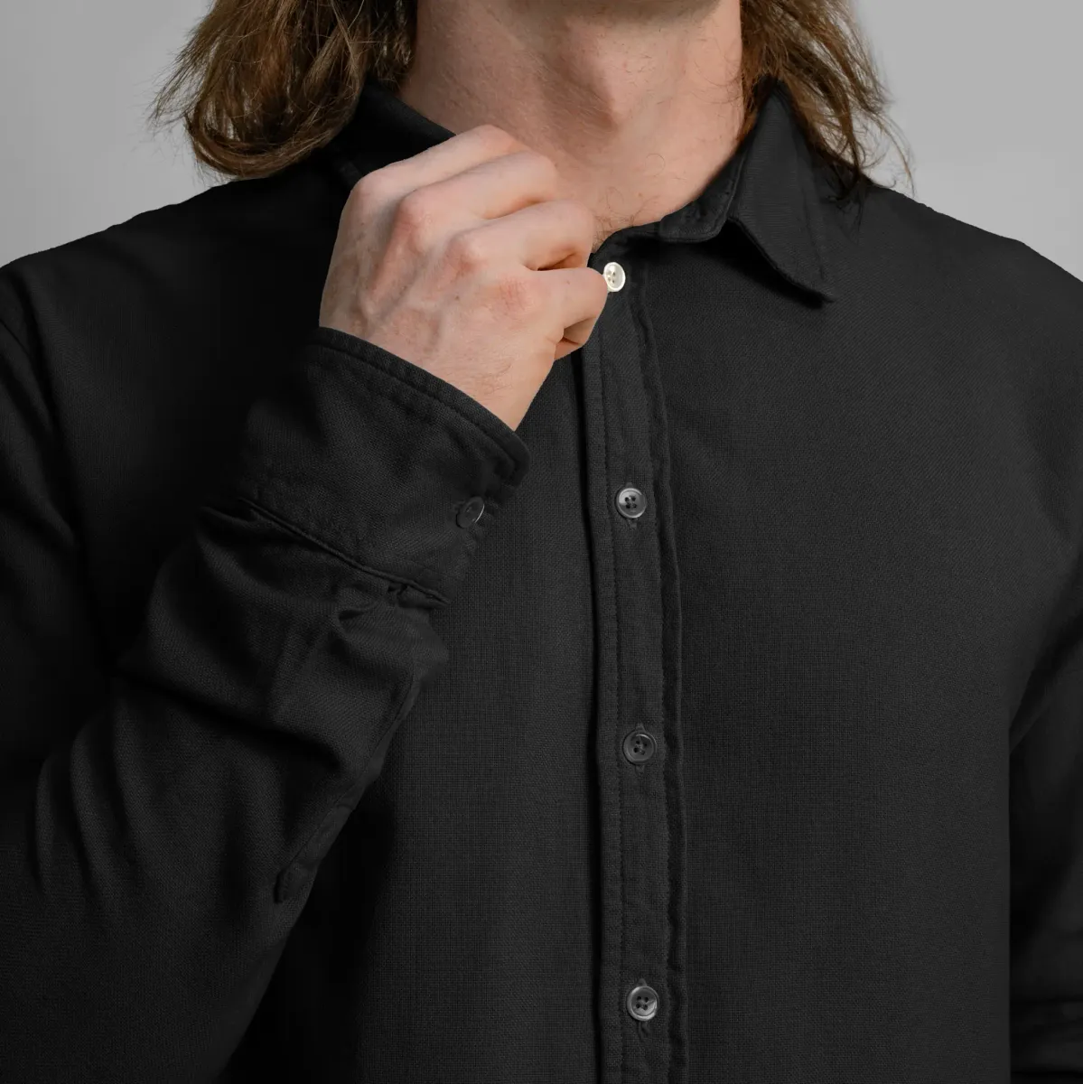 Men’s Organic Pima Cotton Classic Shirt - Lightweight 8