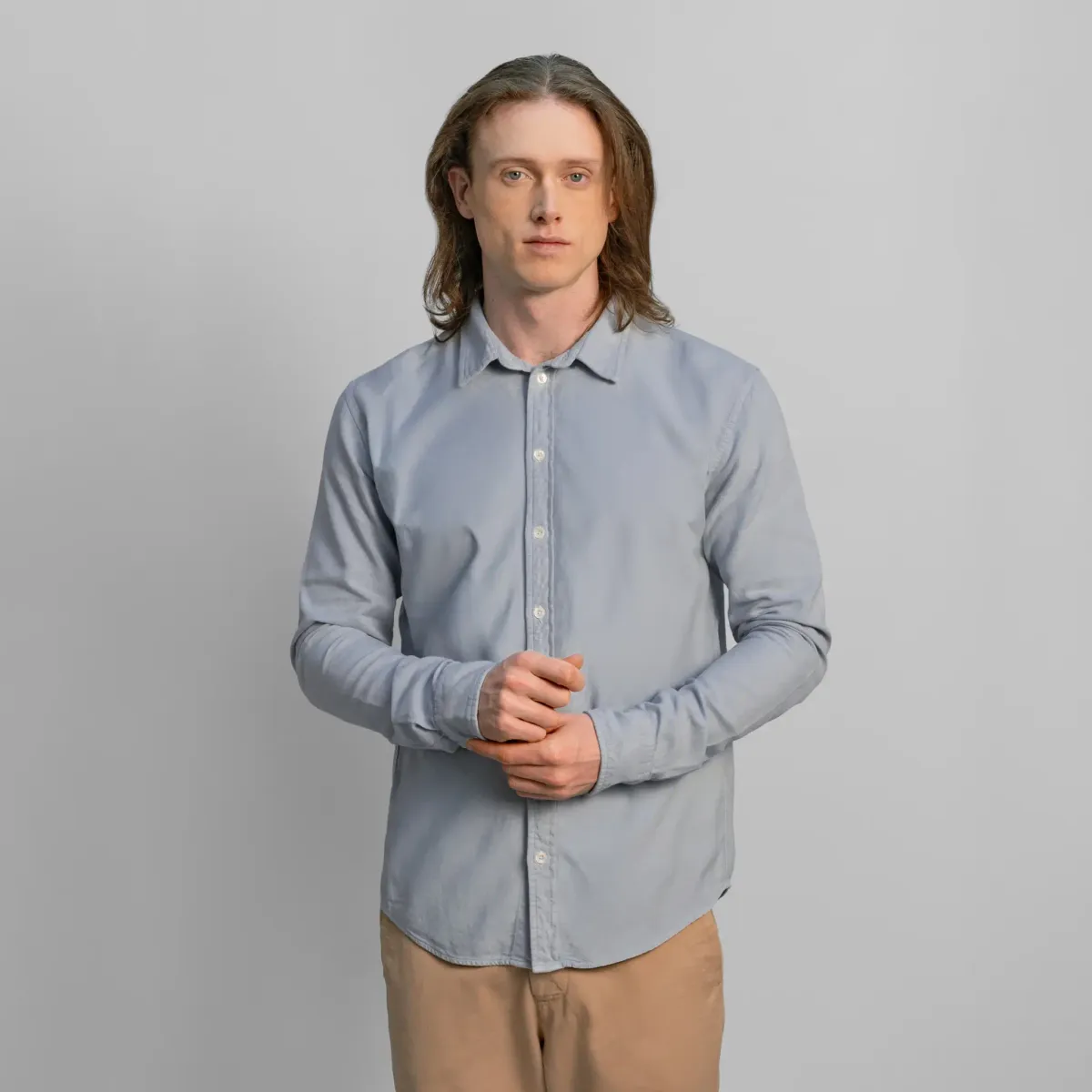 Men’s Organic Pima Cotton Classic Shirt - Lightweight 9