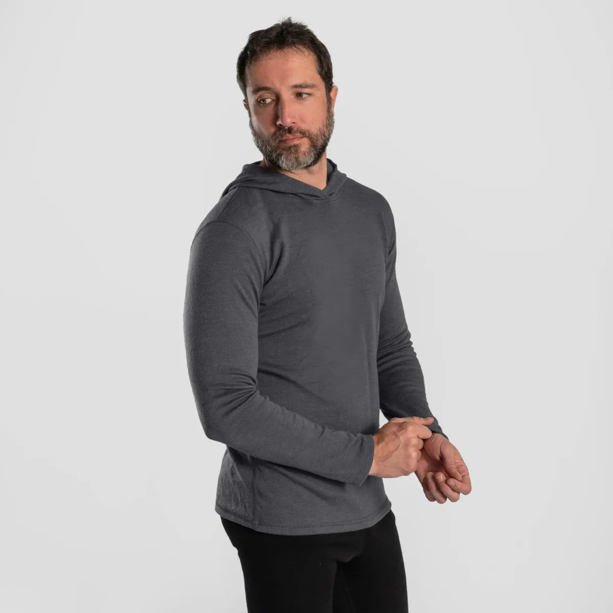 Men's Alpaca Pullover Hoodie 15