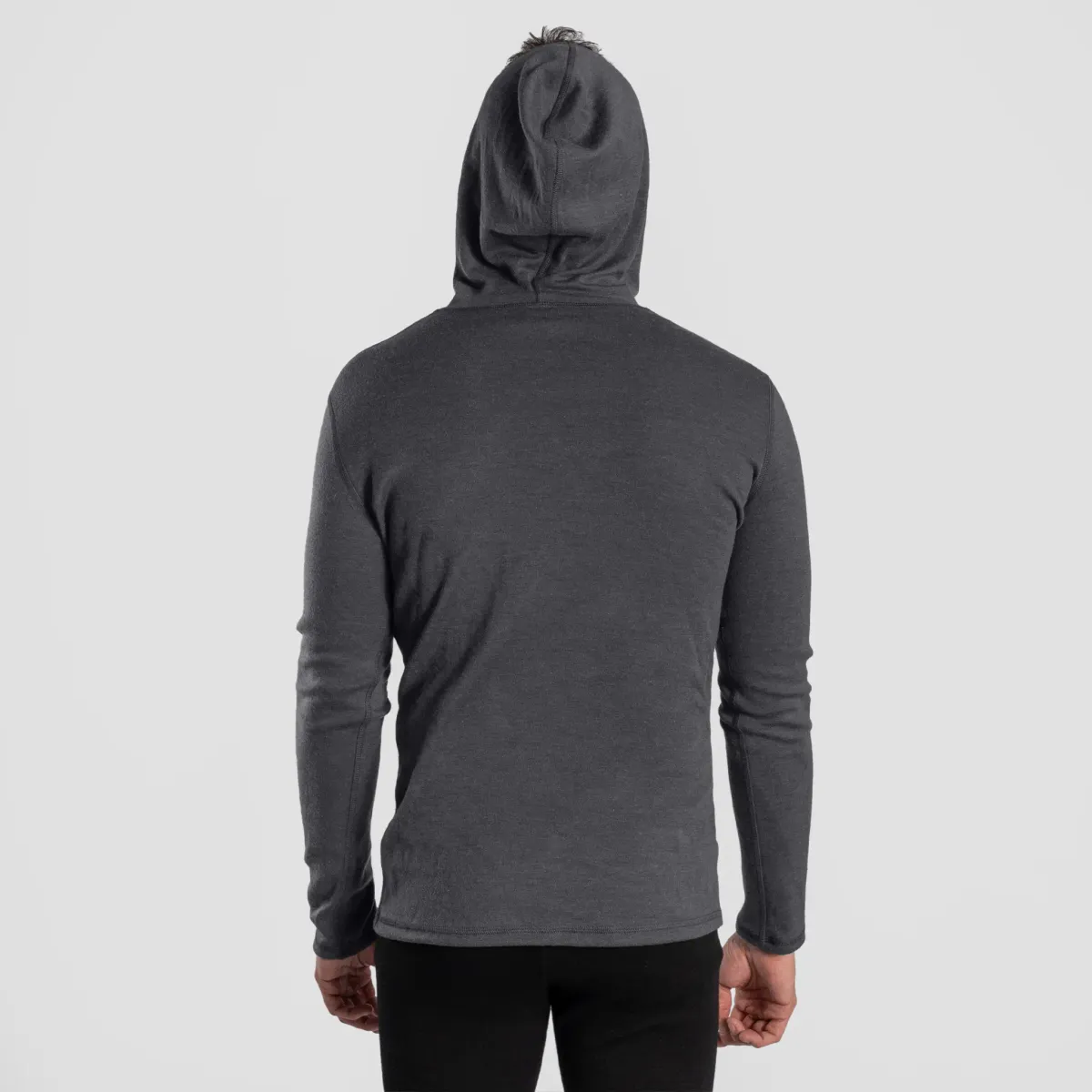 Men's Alpaca Pullover Hoodie 16