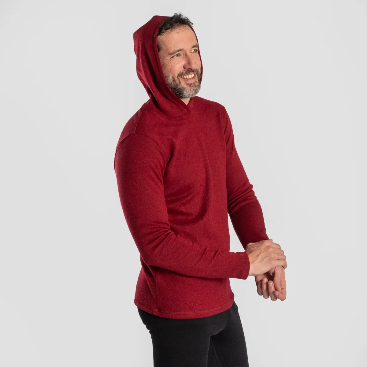 Men's Alpaca Pullover Hoodie 23