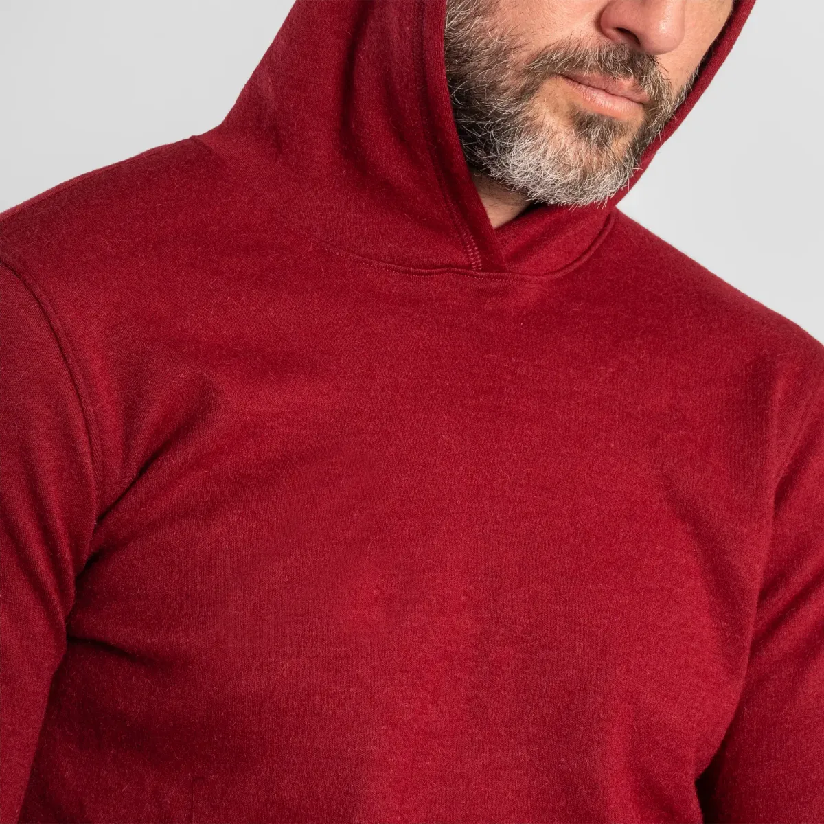 Men's Alpaca Pullover Hoodie 25