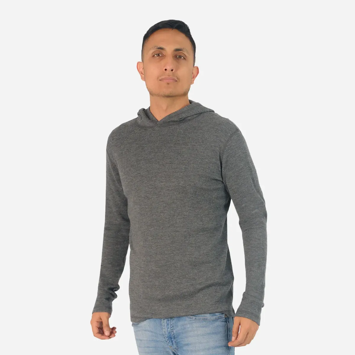 Men's Alpaca Pullover Hoodie 31