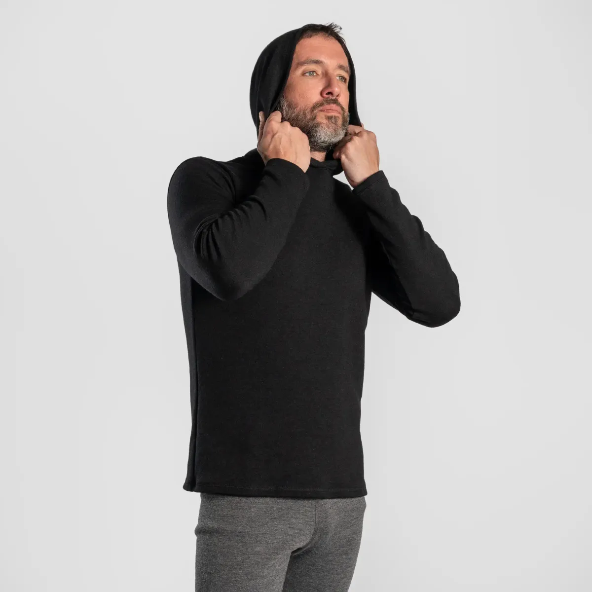 Men's Alpaca Pullover Hoodie 8