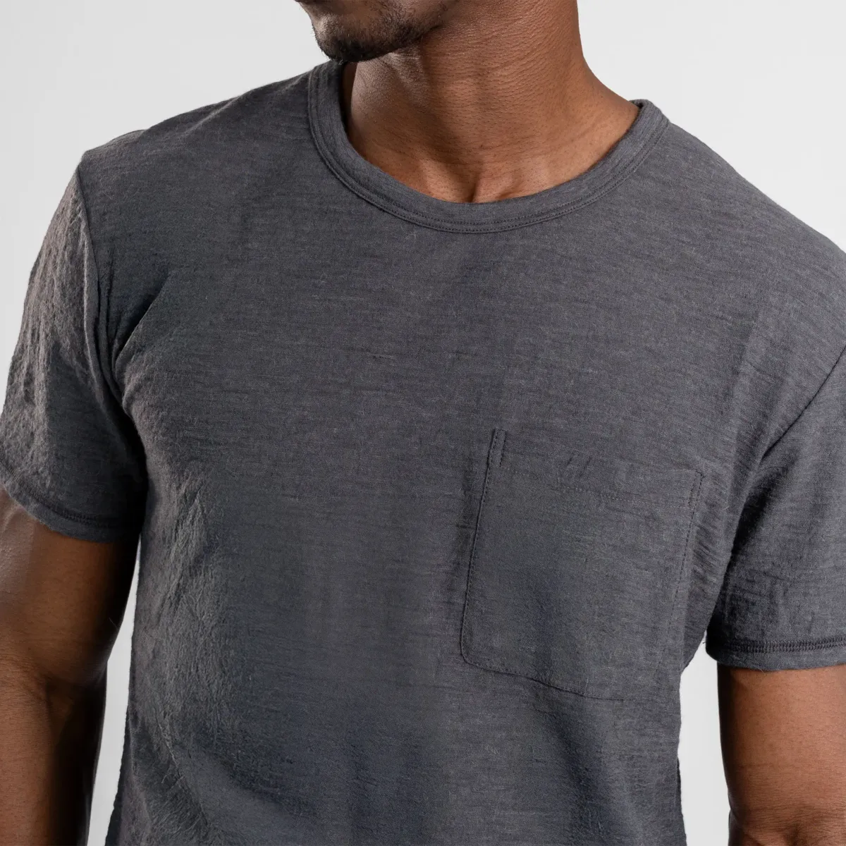 Men's Alpaca Travel Pocket T-Shirt 12