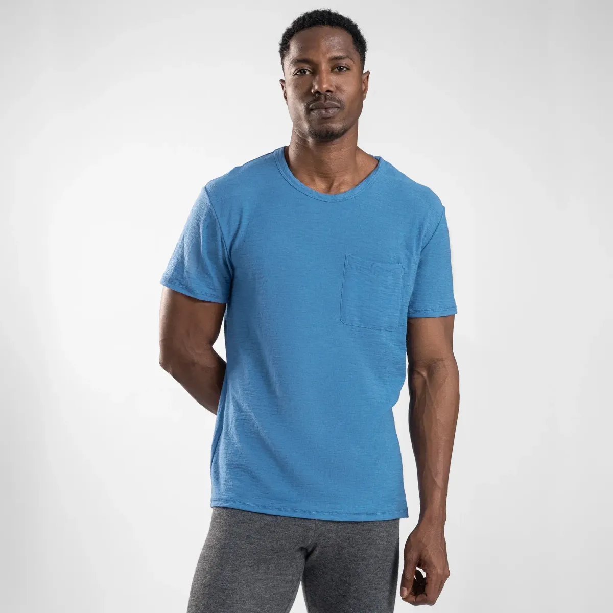 Men's Alpaca Travel Pocket T-Shirt 13