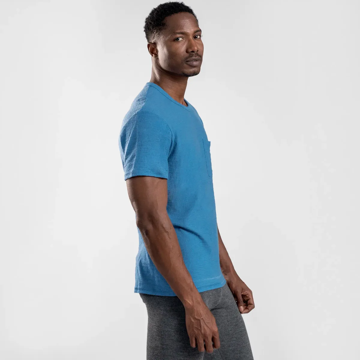 Men's Alpaca Travel Pocket T-Shirt 14