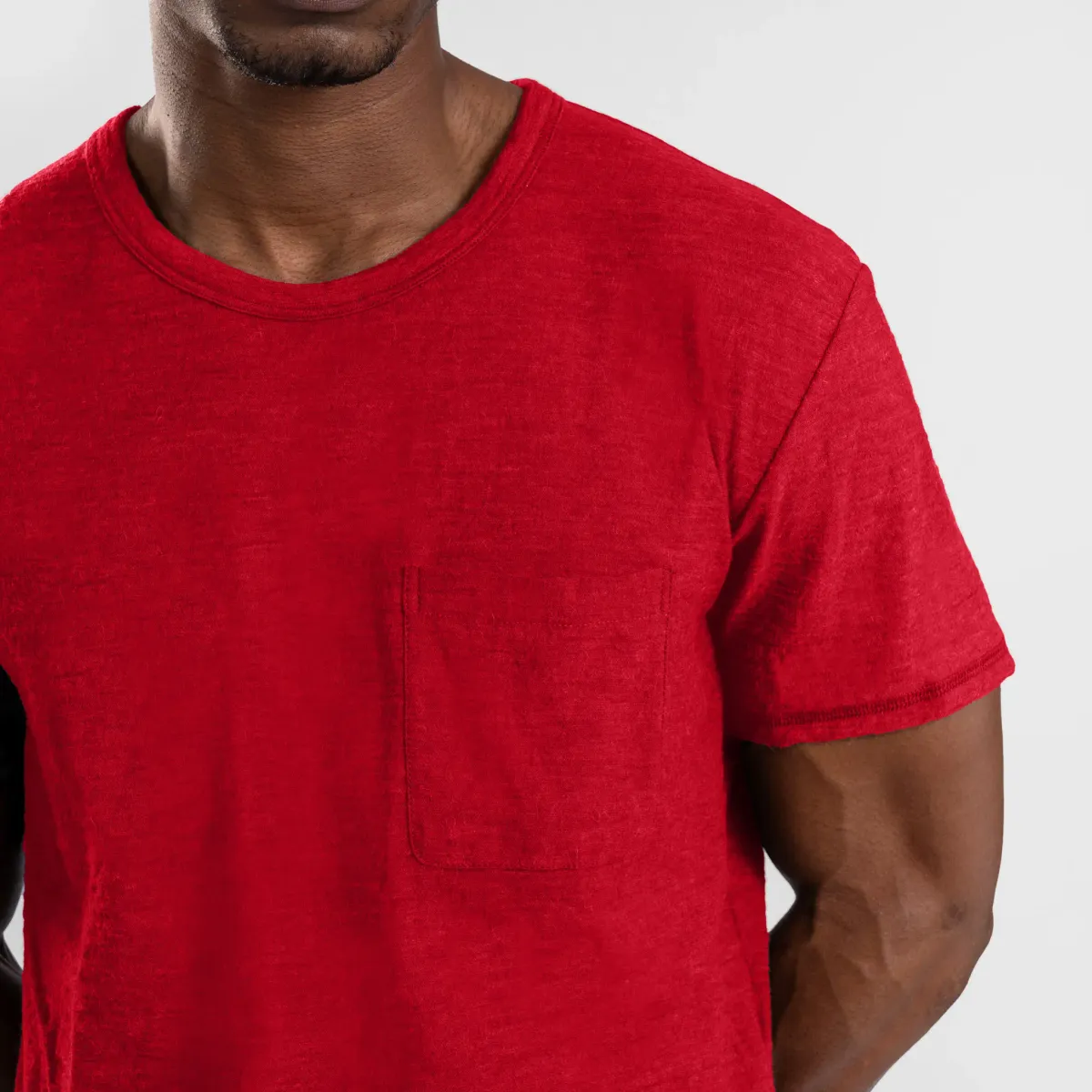 Men's Alpaca Travel Pocket T-Shirt 20