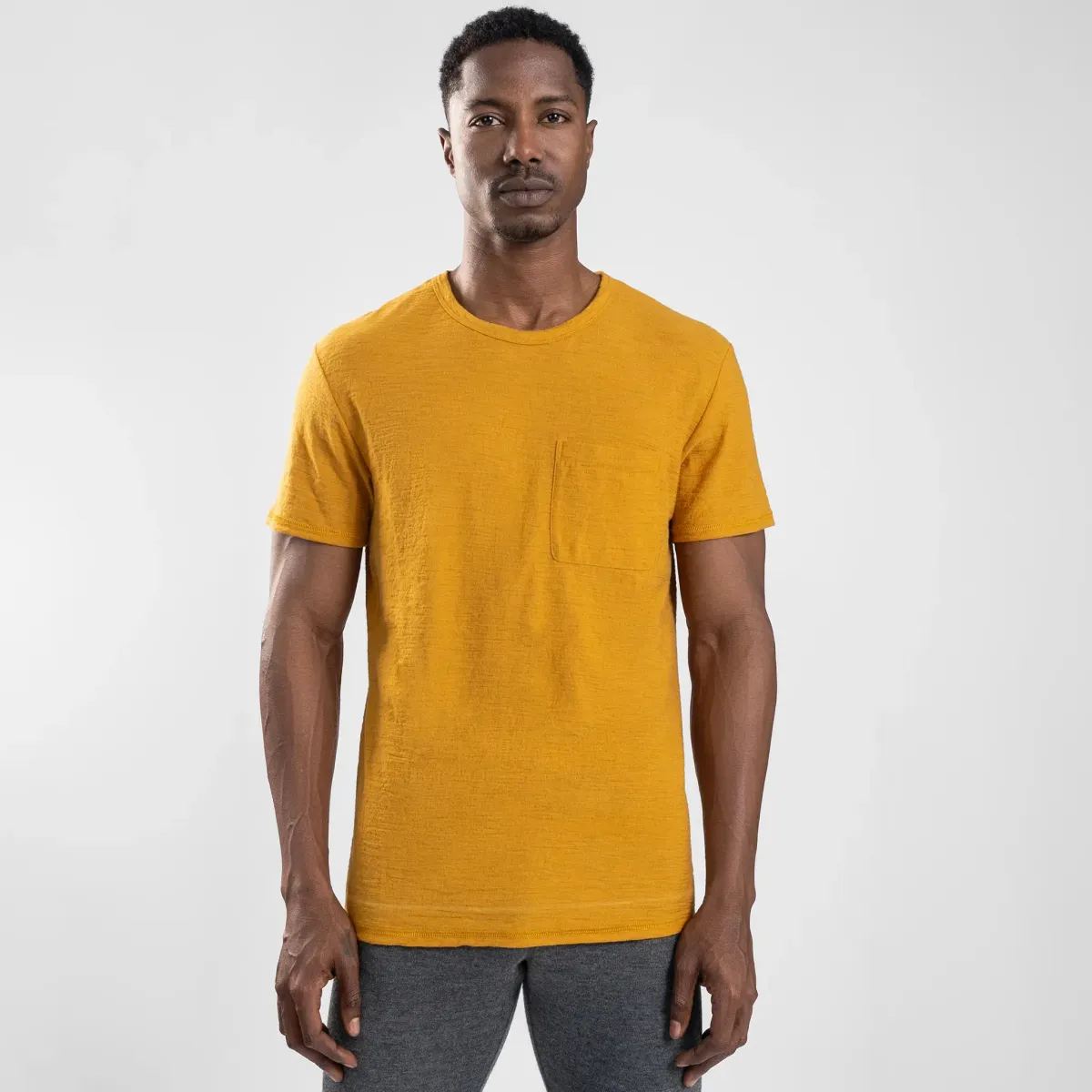 Men's Alpaca Travel Pocket T-Shirt 21