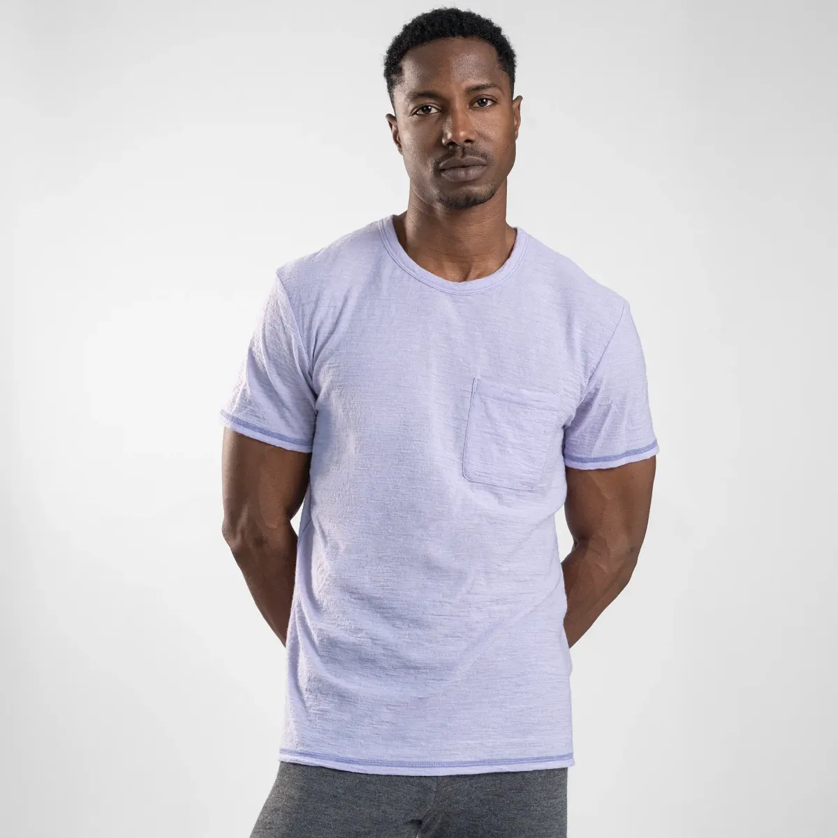 Men's Alpaca Travel Pocket T-Shirt 29