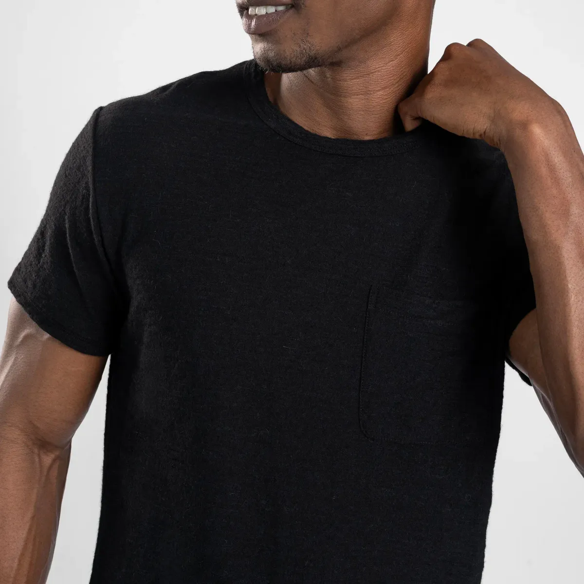 Men's Alpaca Travel Pocket T-Shirt 4