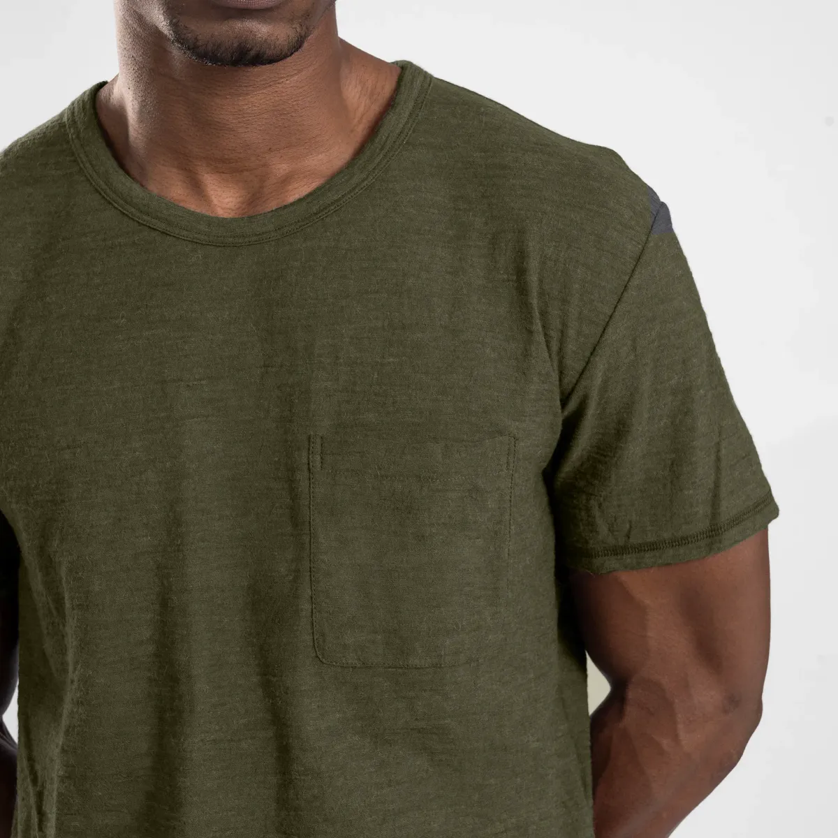 Men's Alpaca Travel Pocket T-Shirt 36