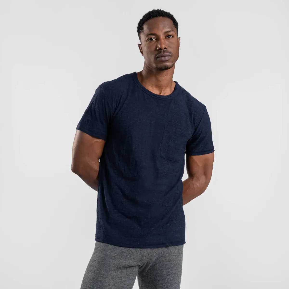 Men's Alpaca Travel Pocket T-Shirt 5