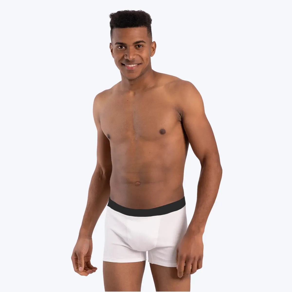 Men's Organic Pima Cotton Boxer Briefs 12