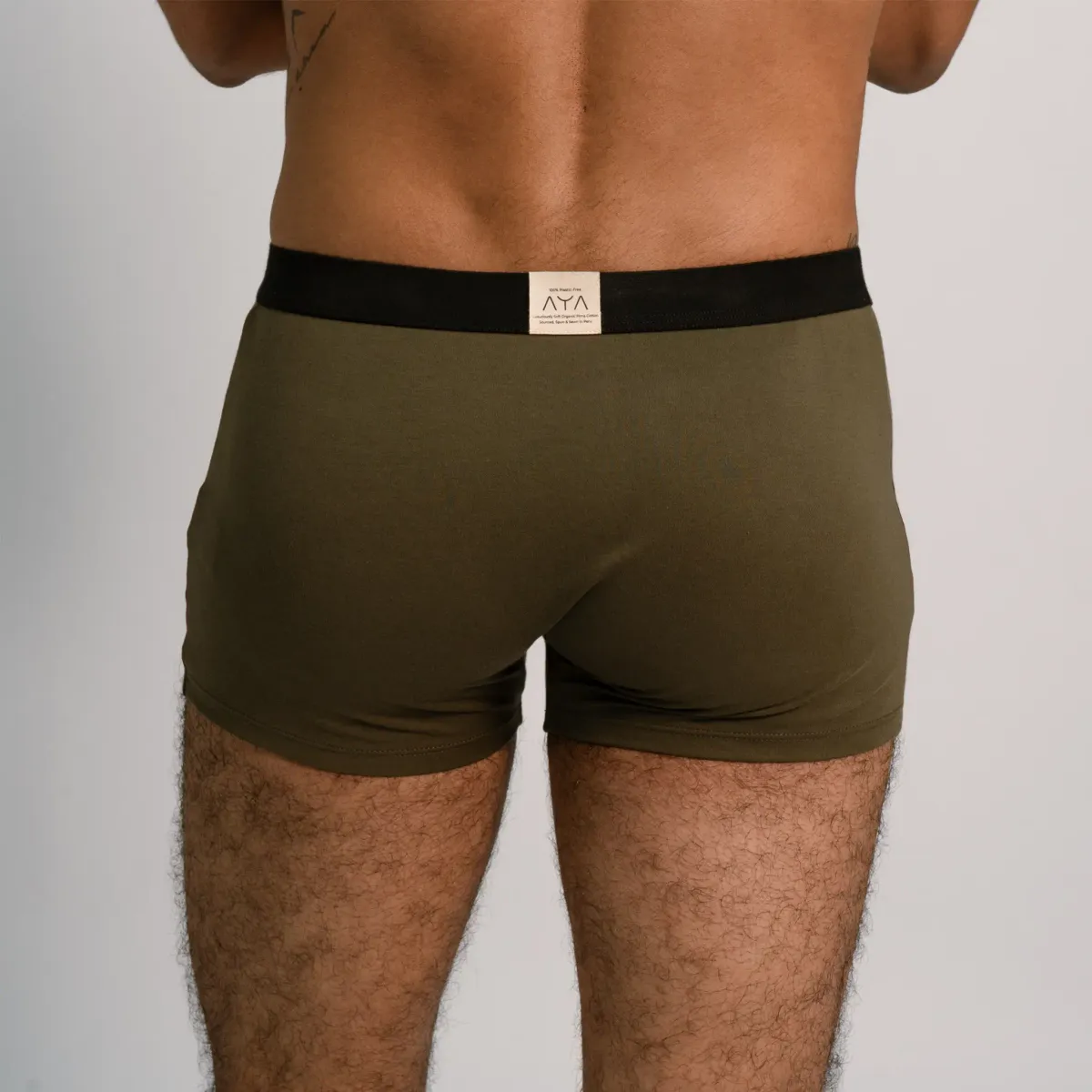 Men's Organic Pima Cotton Boxer Briefs 35