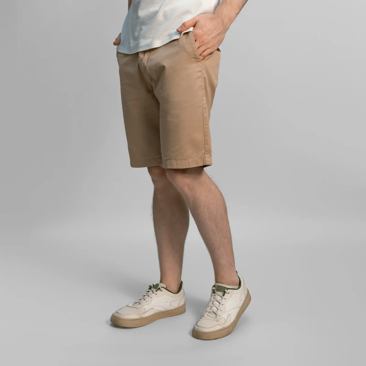 Men's Organic Pima Cotton Chino Shorts 2