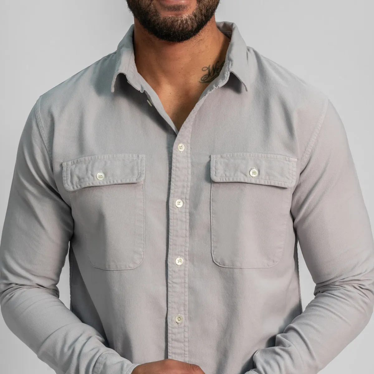 Men's Organic Pima Cotton Classic Shirt - Heavyweight 12