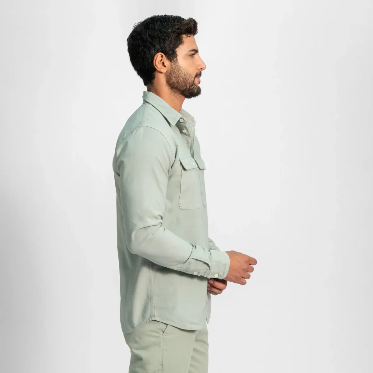 Men's Organic Pima Cotton Classic Shirt - Heavyweight 6