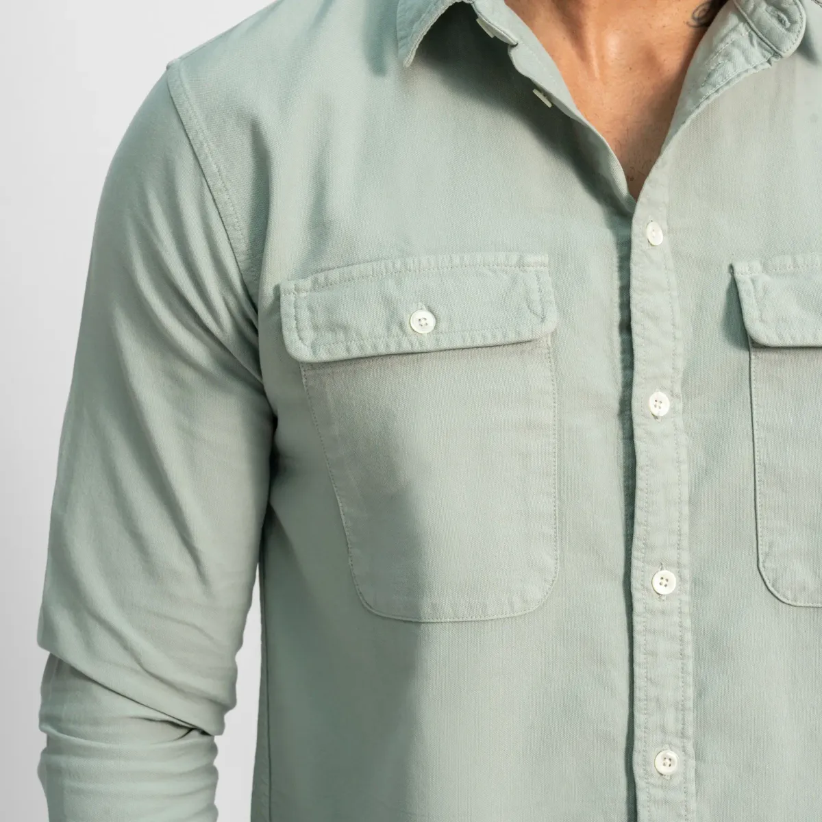 Men's Organic Pima Cotton Classic Shirt - Heavyweight 8