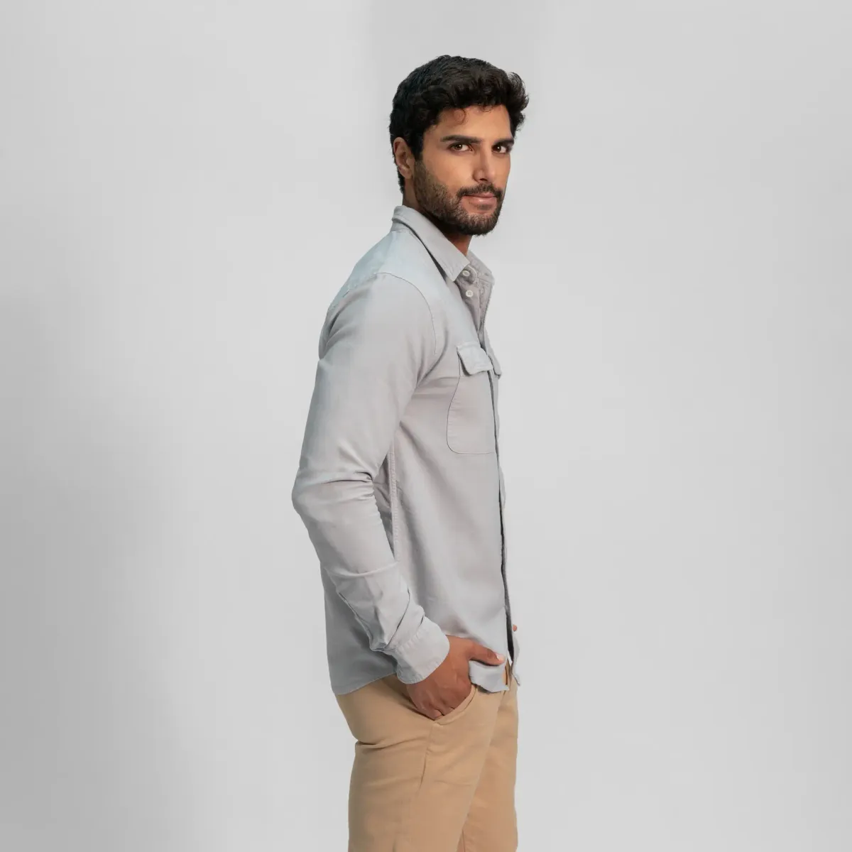 Men's Organic Pima Cotton Classic Shirt - Heavyweight 10