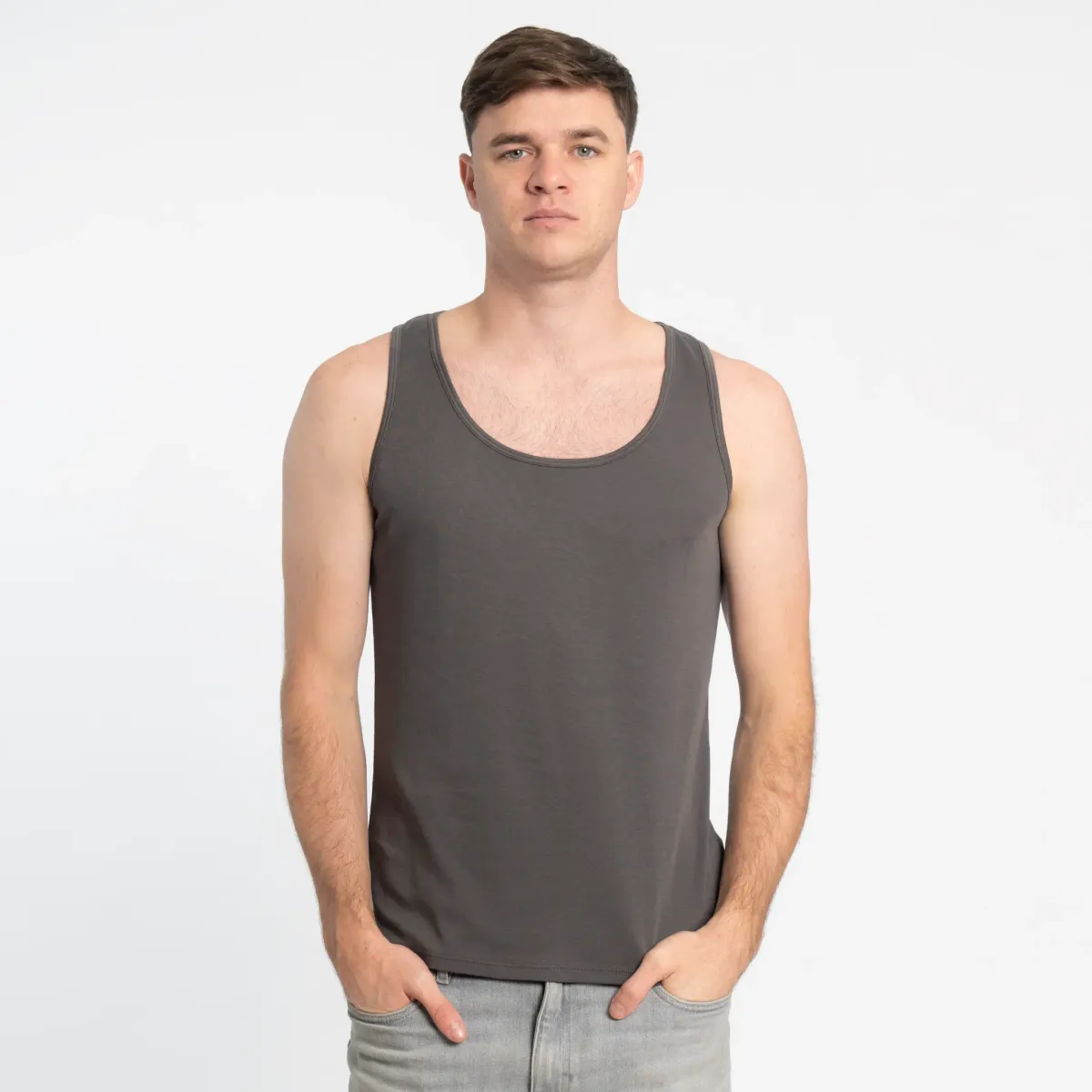 Men's Organic Pima Cotton Tank Top 11