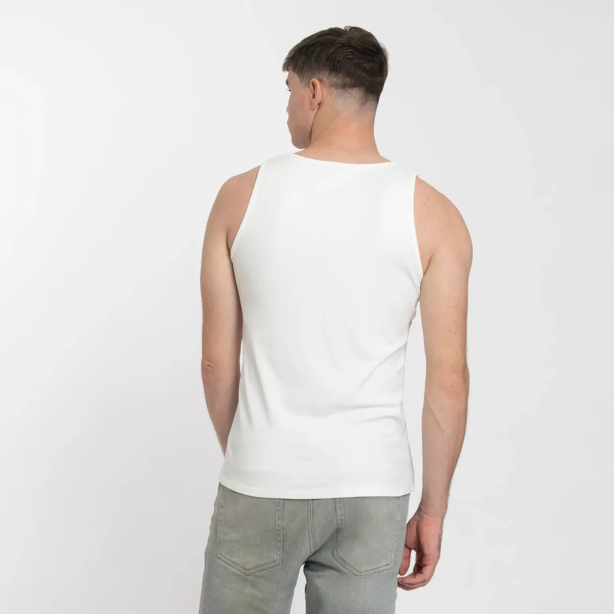 Men's Organic Pima Cotton Tank Top 17