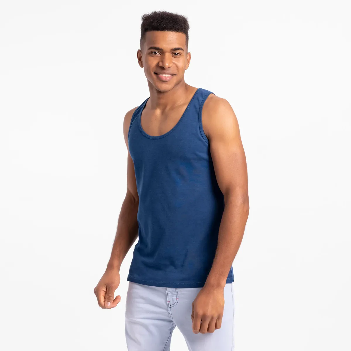 Men's Organic Pima Cotton Tank Top 19