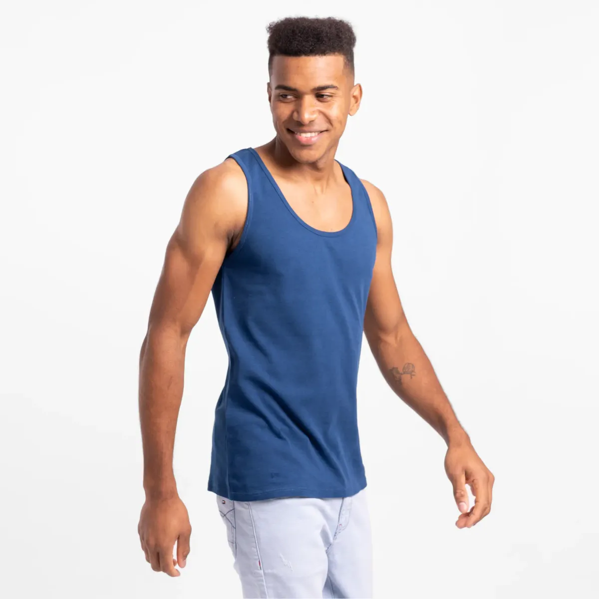 Men's Organic Pima Cotton Tank Top 20