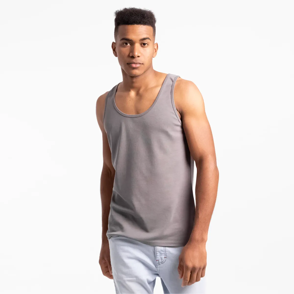 Men's Organic Pima Cotton Tank Top 23