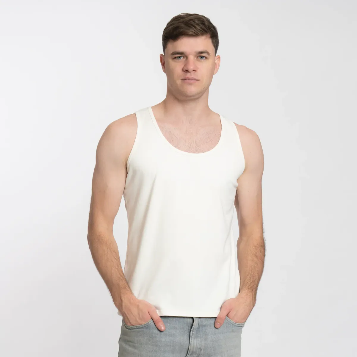 Men's Organic Pima Cotton Tank Top 27