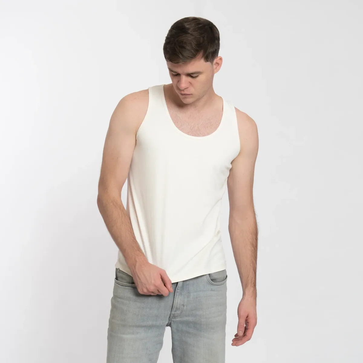 Men's Organic Pima Cotton Tank Top 28