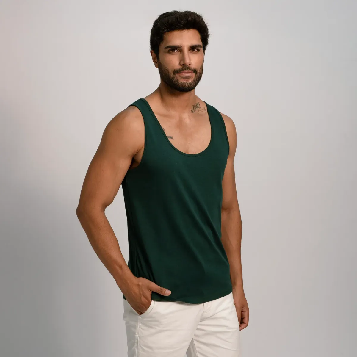 Men's Organic Pima Cotton Tank Top 31