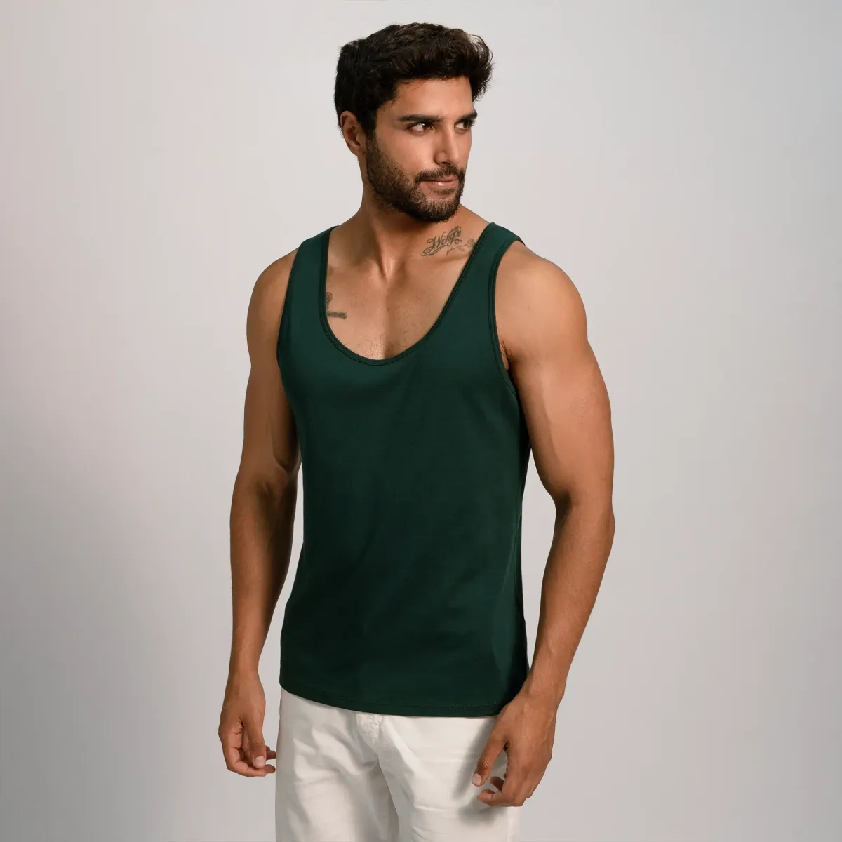 Men's Organic Pima Cotton Tank Top 32