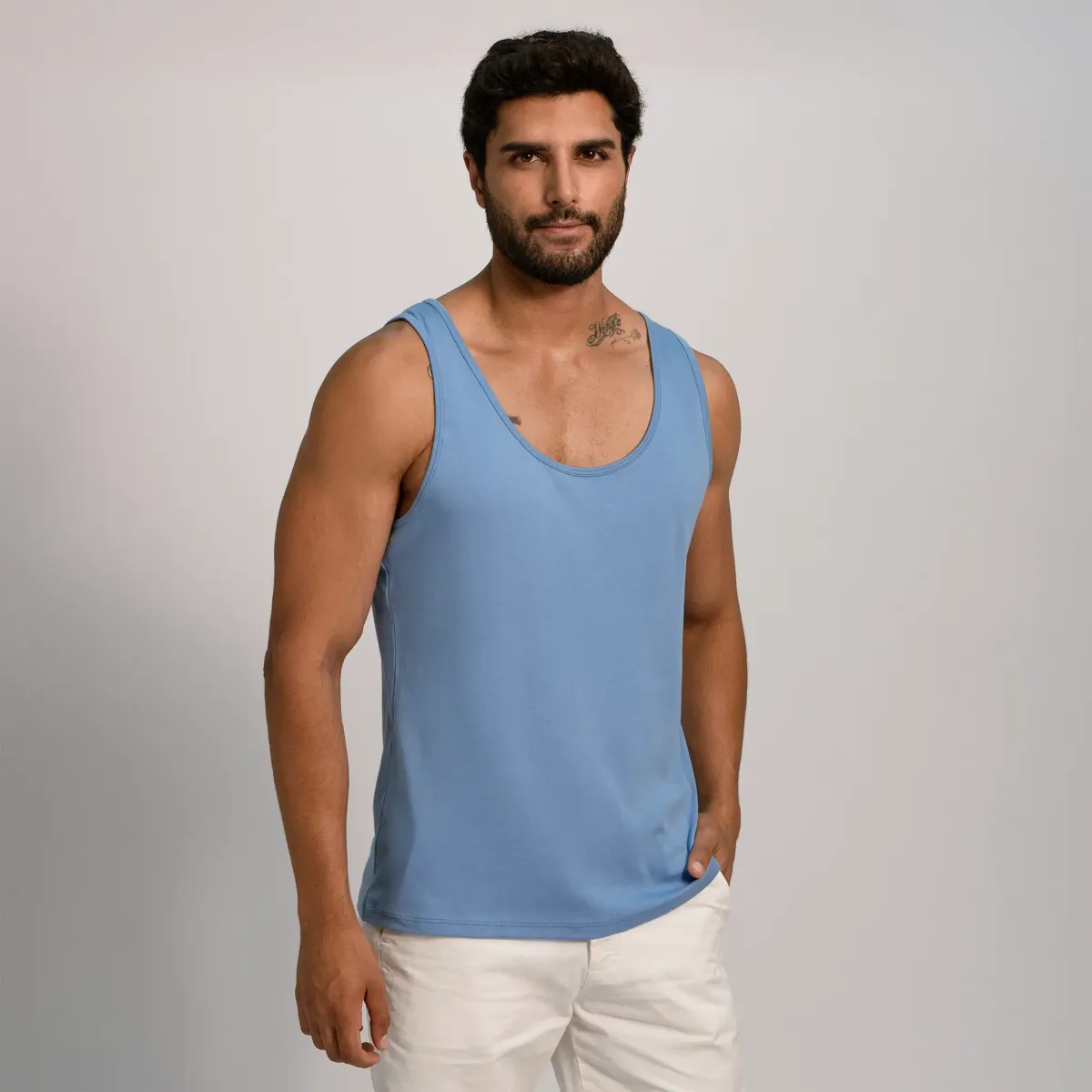 Men's Organic Pima Cotton Tank Top 39