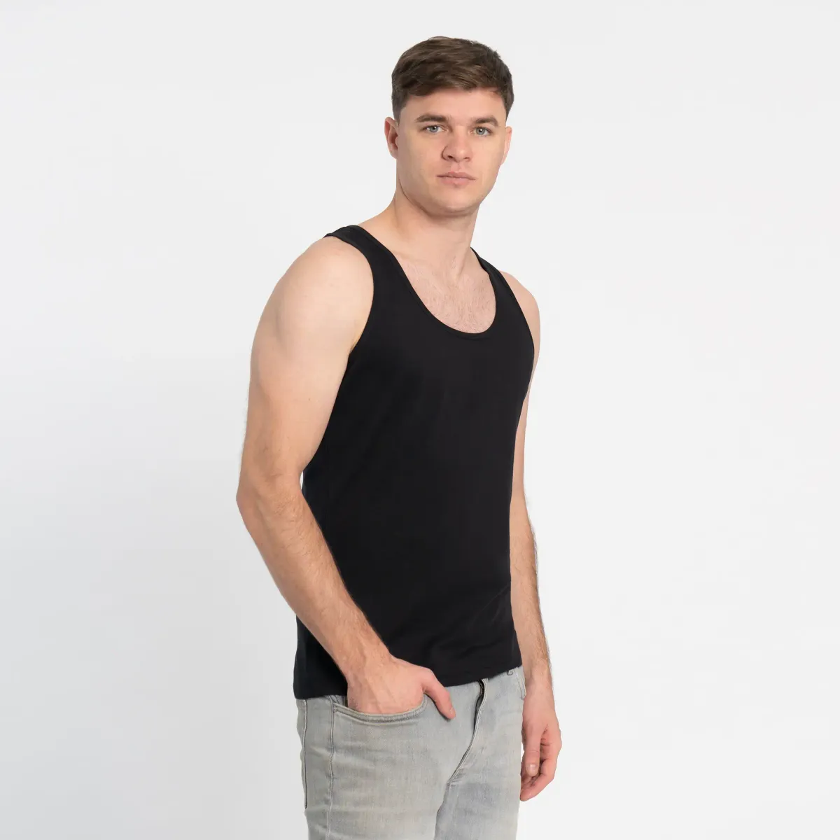 Men's Organic Pima Cotton Tank Top 7