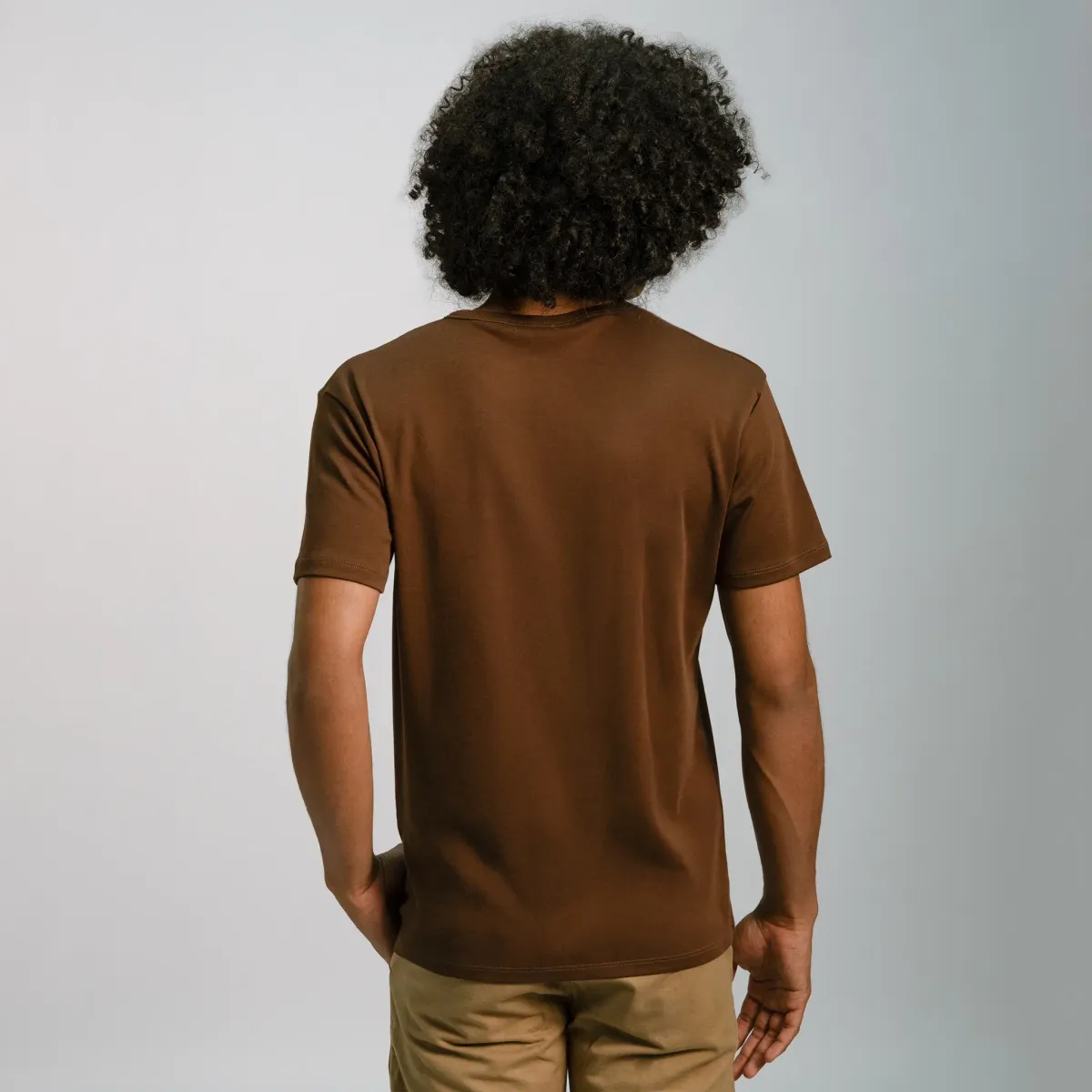 Men's Organic Pima Cotton V-Neck T-Shirt 33