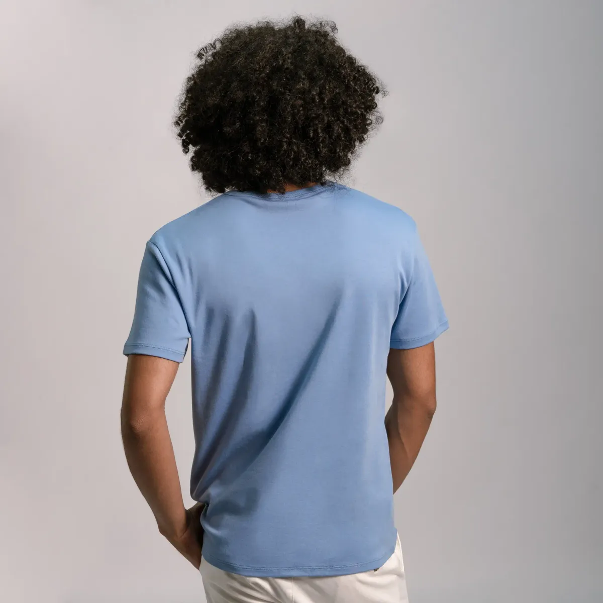 Men's Organic Pima Cotton V-Neck T-Shirt 49