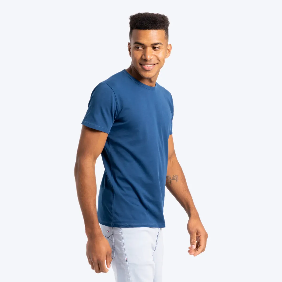 Mix 2 Pack - Men's Organic Pima Cotton T-Shirt & Boxer Briefs 21