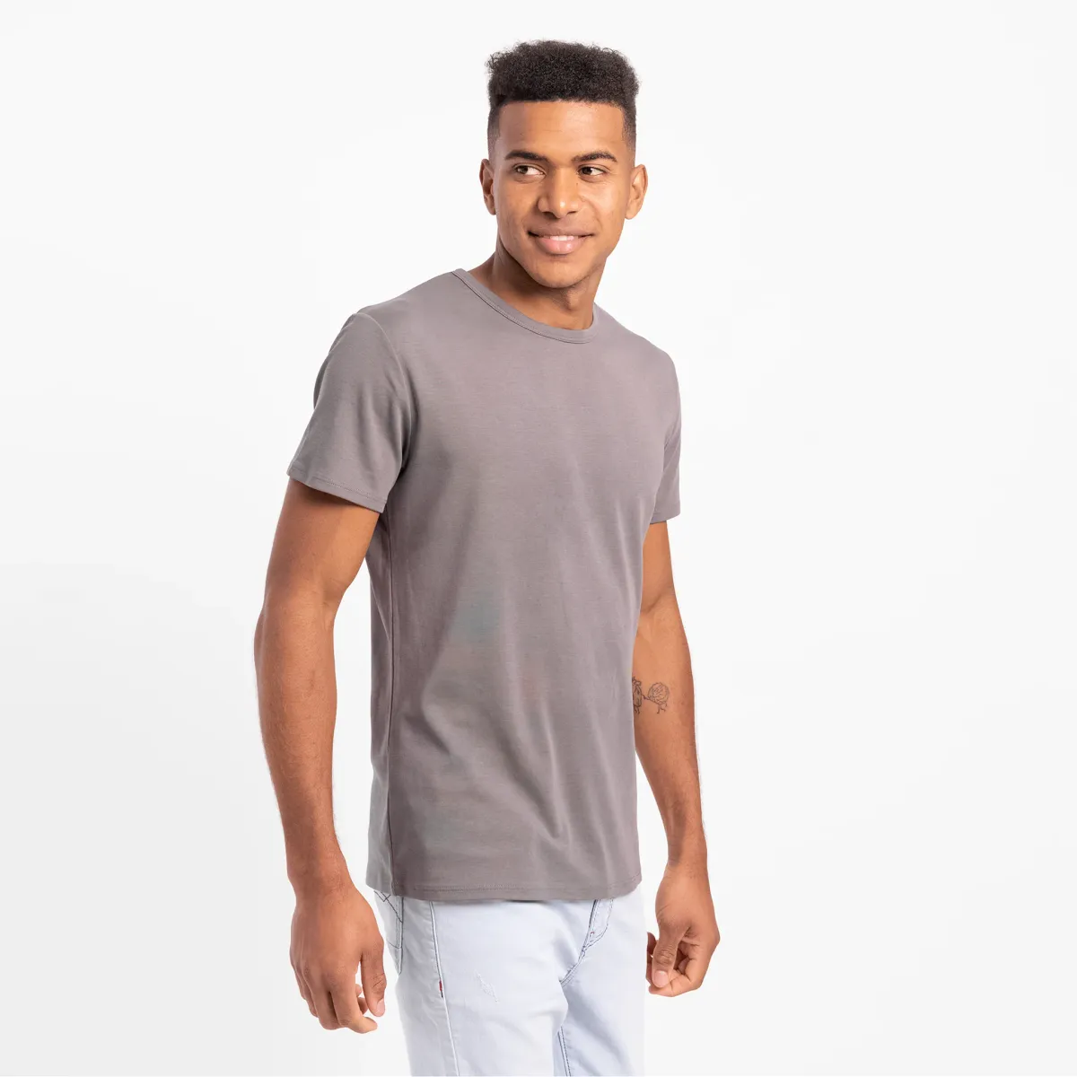 Mix 2 Pack - Men's Organic Pima Cotton T-Shirt & Boxer Briefs 25
