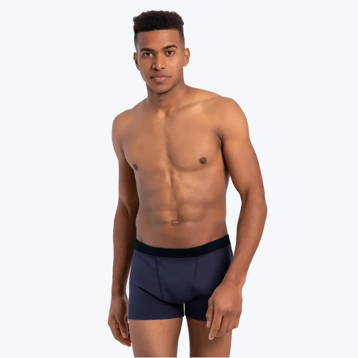 Mix 2 Pack - Men's Organic Pima Cotton T-Shirt & Boxer Briefs 4