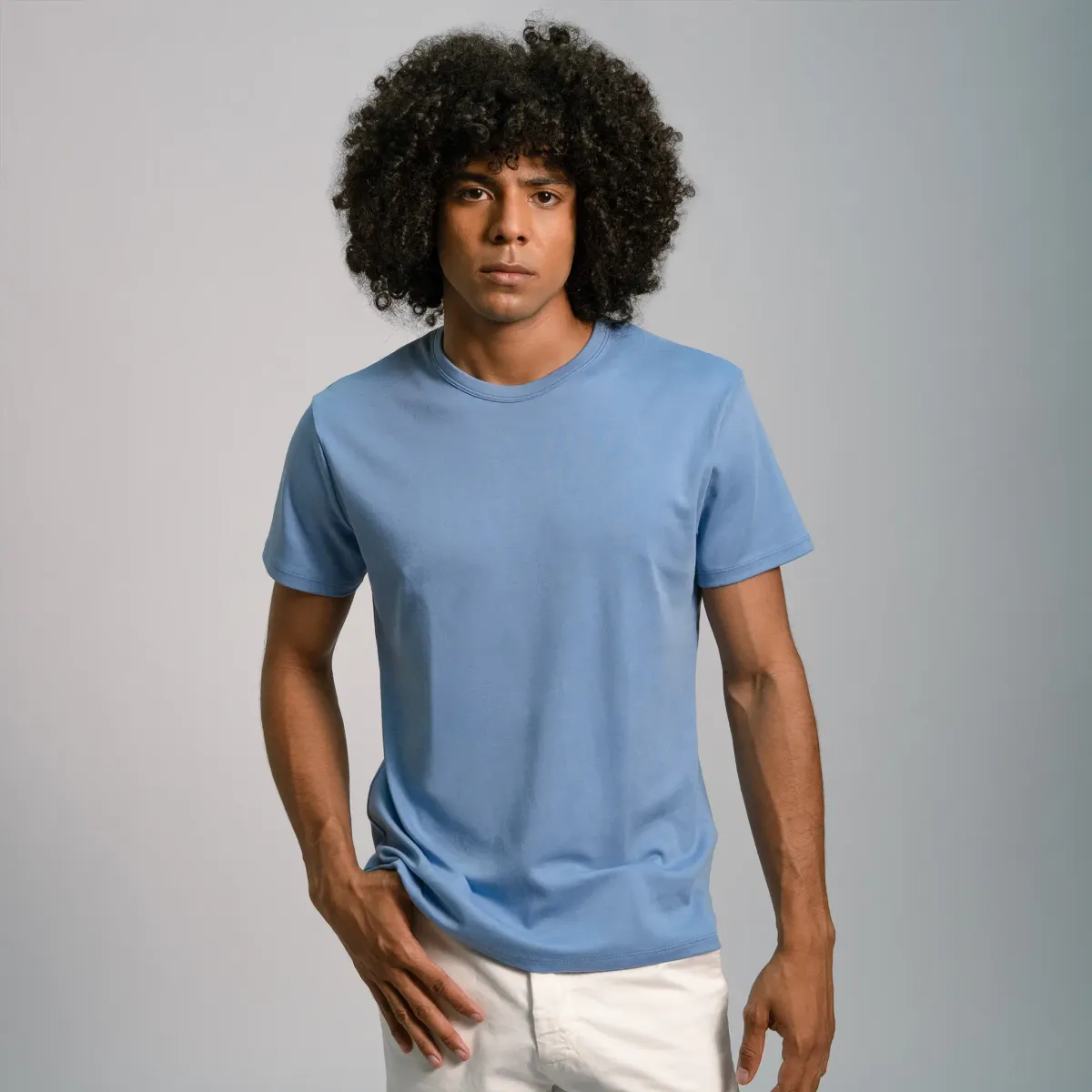 Mix 2 Pack - Men's Organic Pima Cotton T-Shirt & Boxer Briefs 46