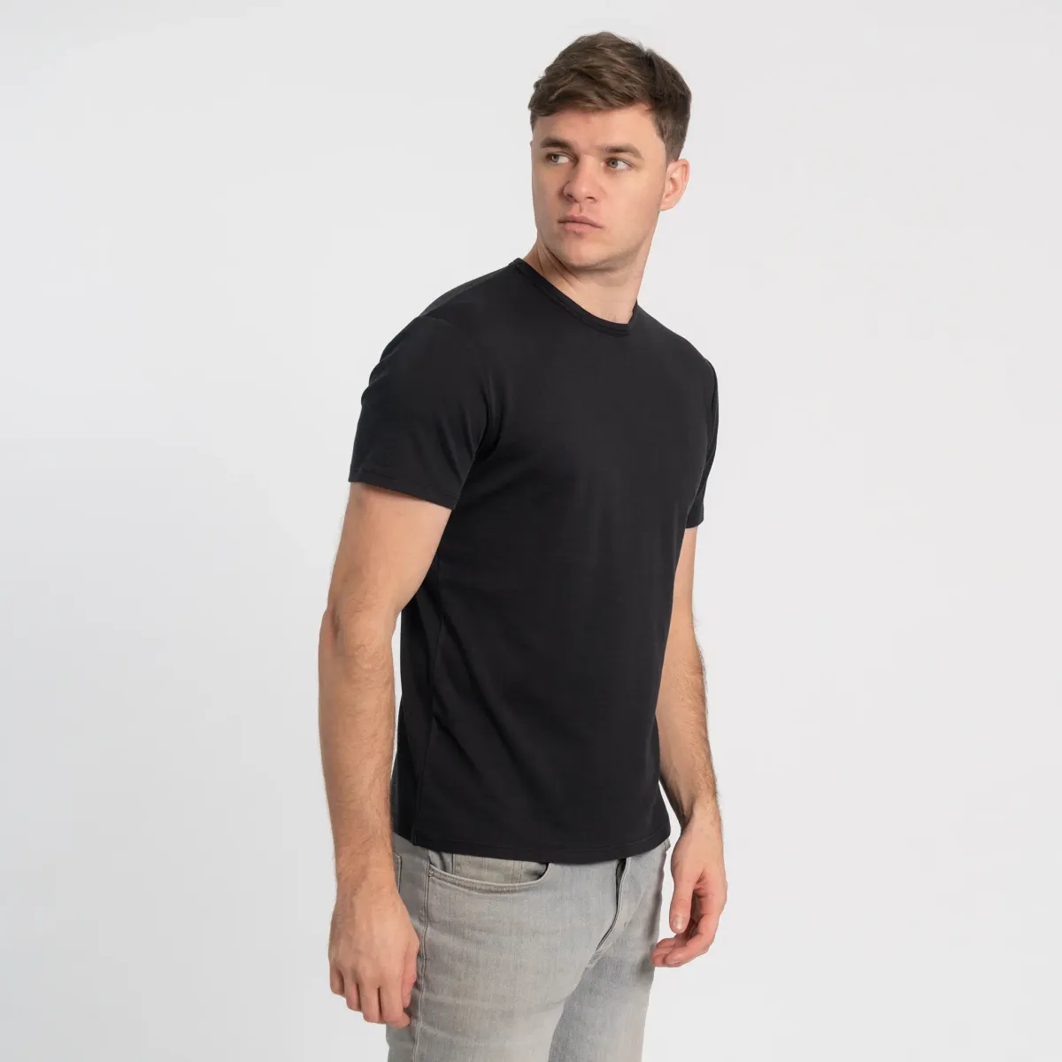 Mix 2 Pack - Men's Organic Pima Cotton T-Shirt & Boxer Briefs 6