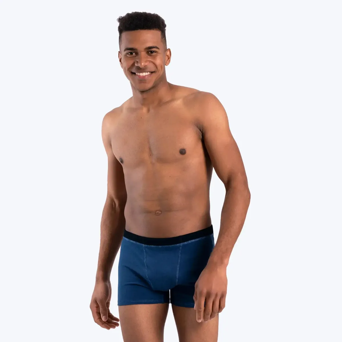 Mix 2 Pack - Men's Organic Pima Cotton T-Shirt & Boxer Briefs 65