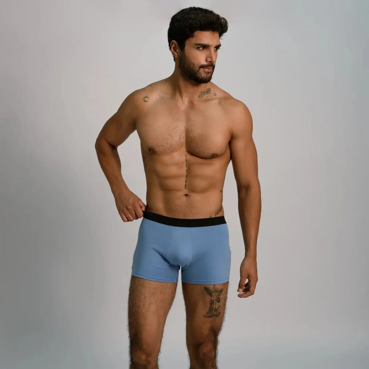Mix 2 Pack - Men's Organic Pima Cotton T-Shirt & Boxer Briefs 71